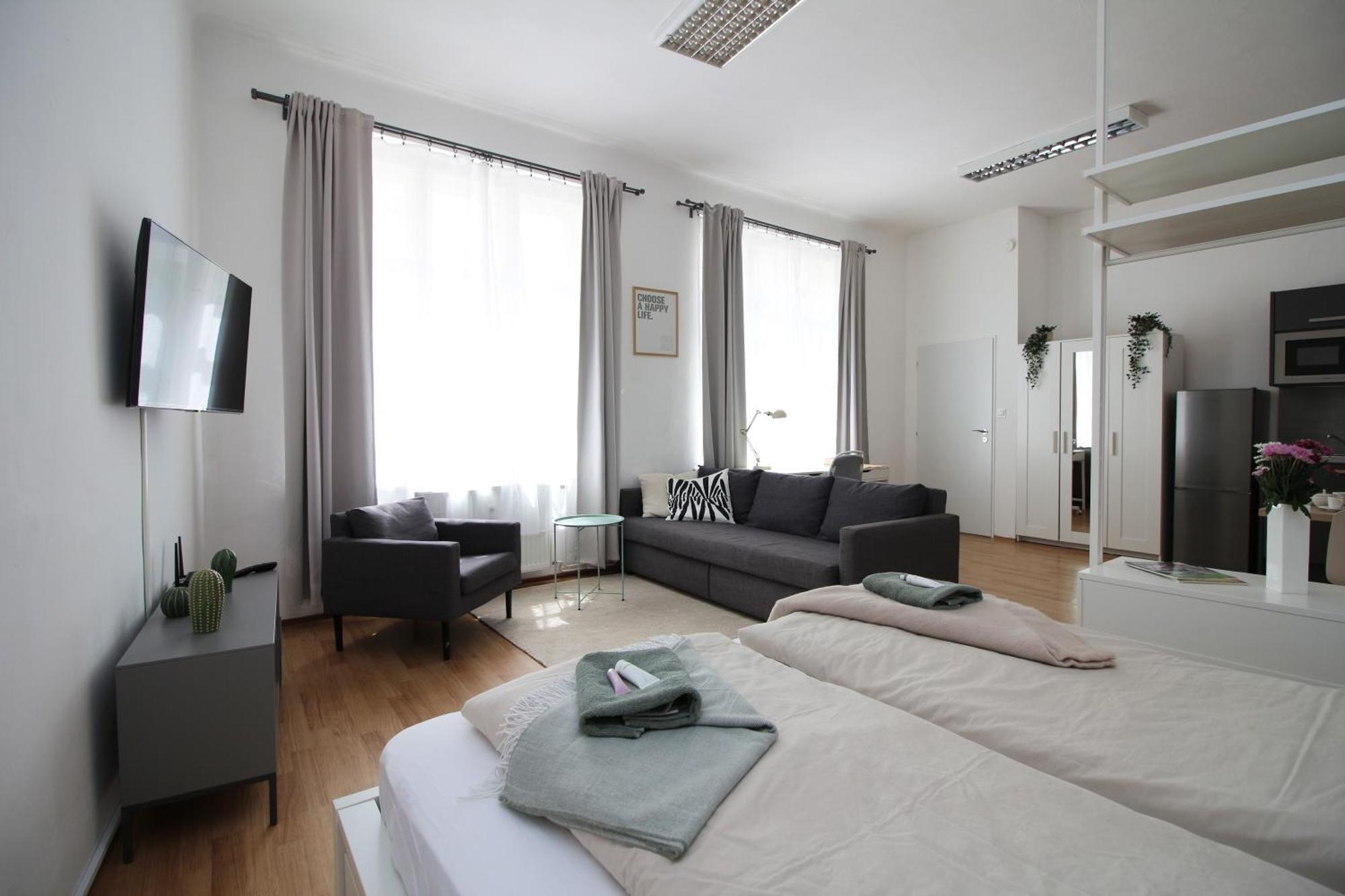 7 Nights Apartments Dominikanske N. Brno Bagian luar foto