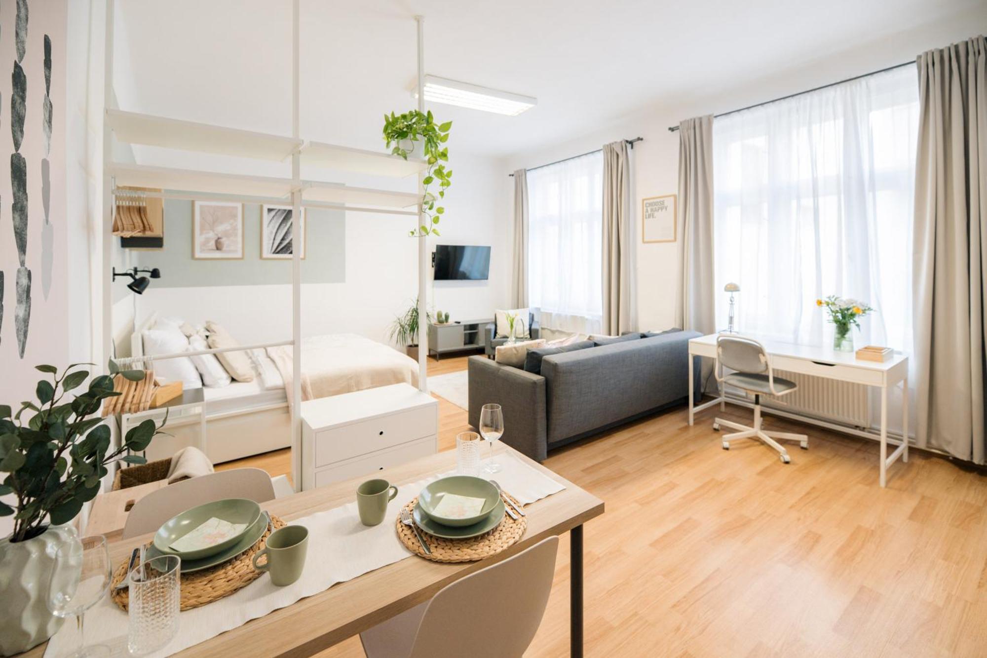7 Nights Apartments Dominikanske N. Brno Bagian luar foto