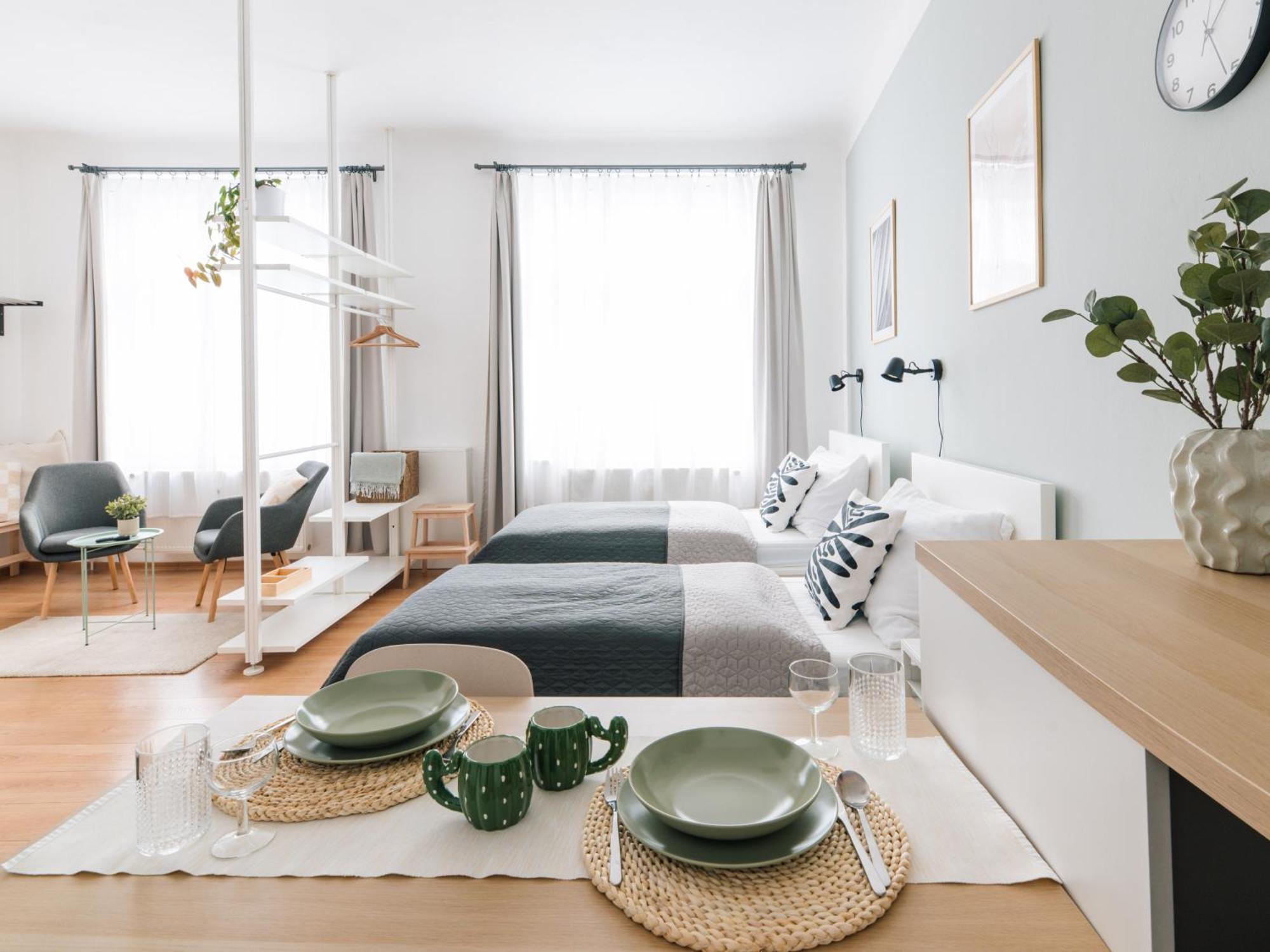 7 Nights Apartments Dominikanske N. Brno Bagian luar foto