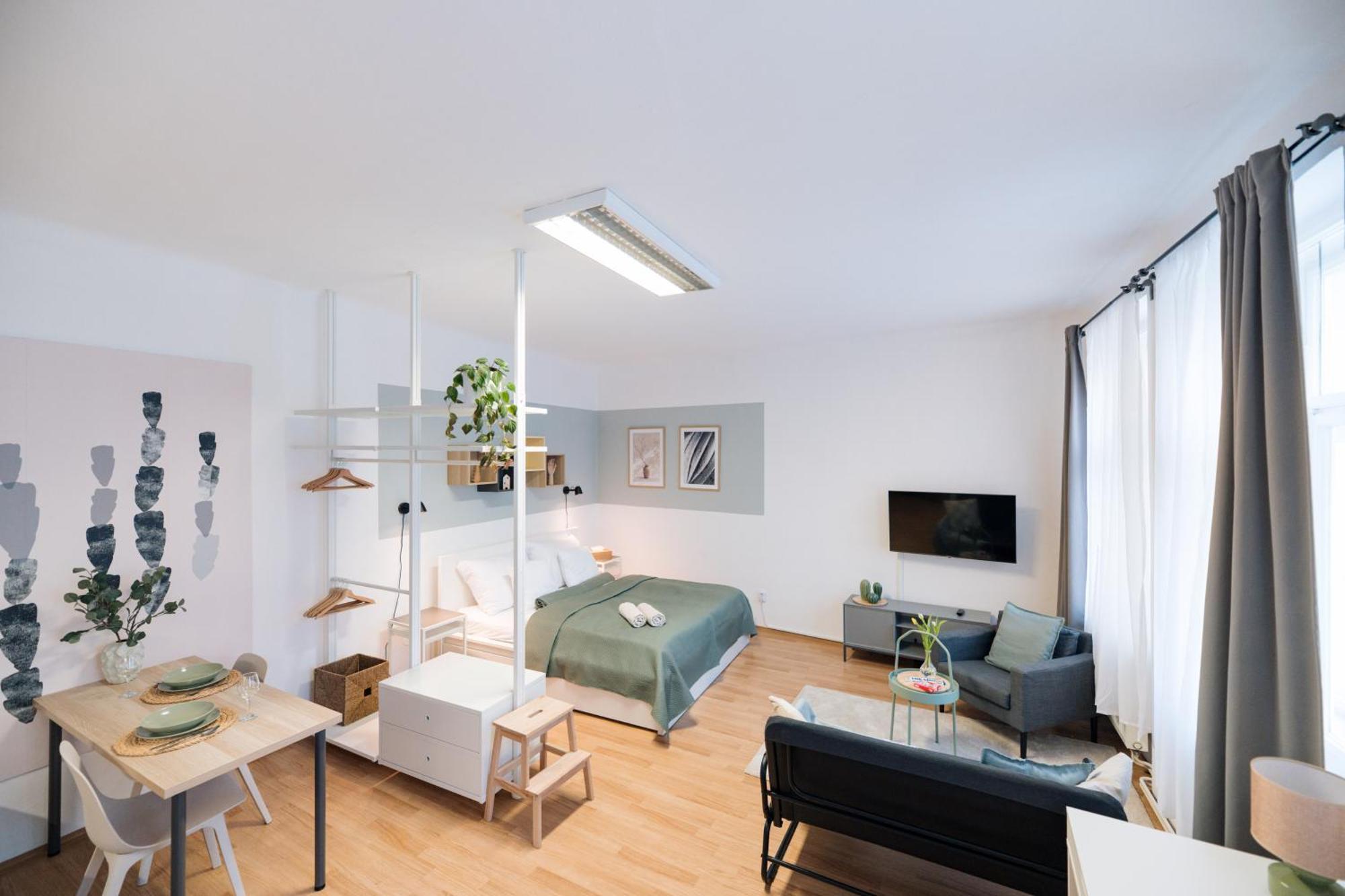 7 Nights Apartments Dominikanske N. Brno Bagian luar foto